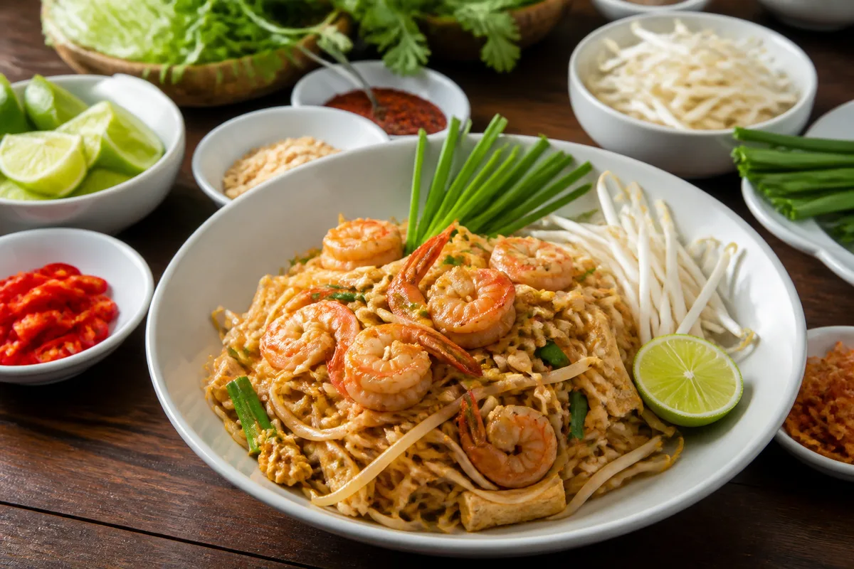 Pad thaï : la recette et ses variantes