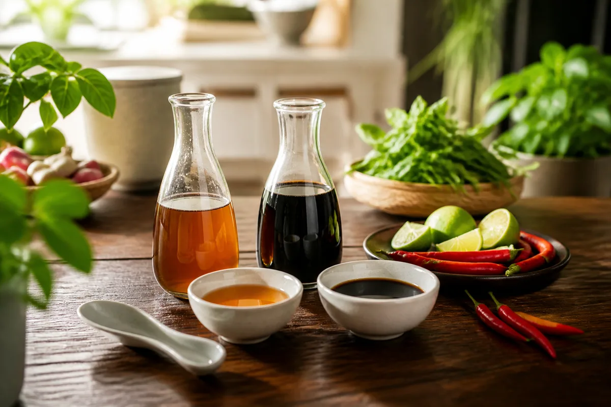 Sauce poisson et sauce soja : doser l'umami